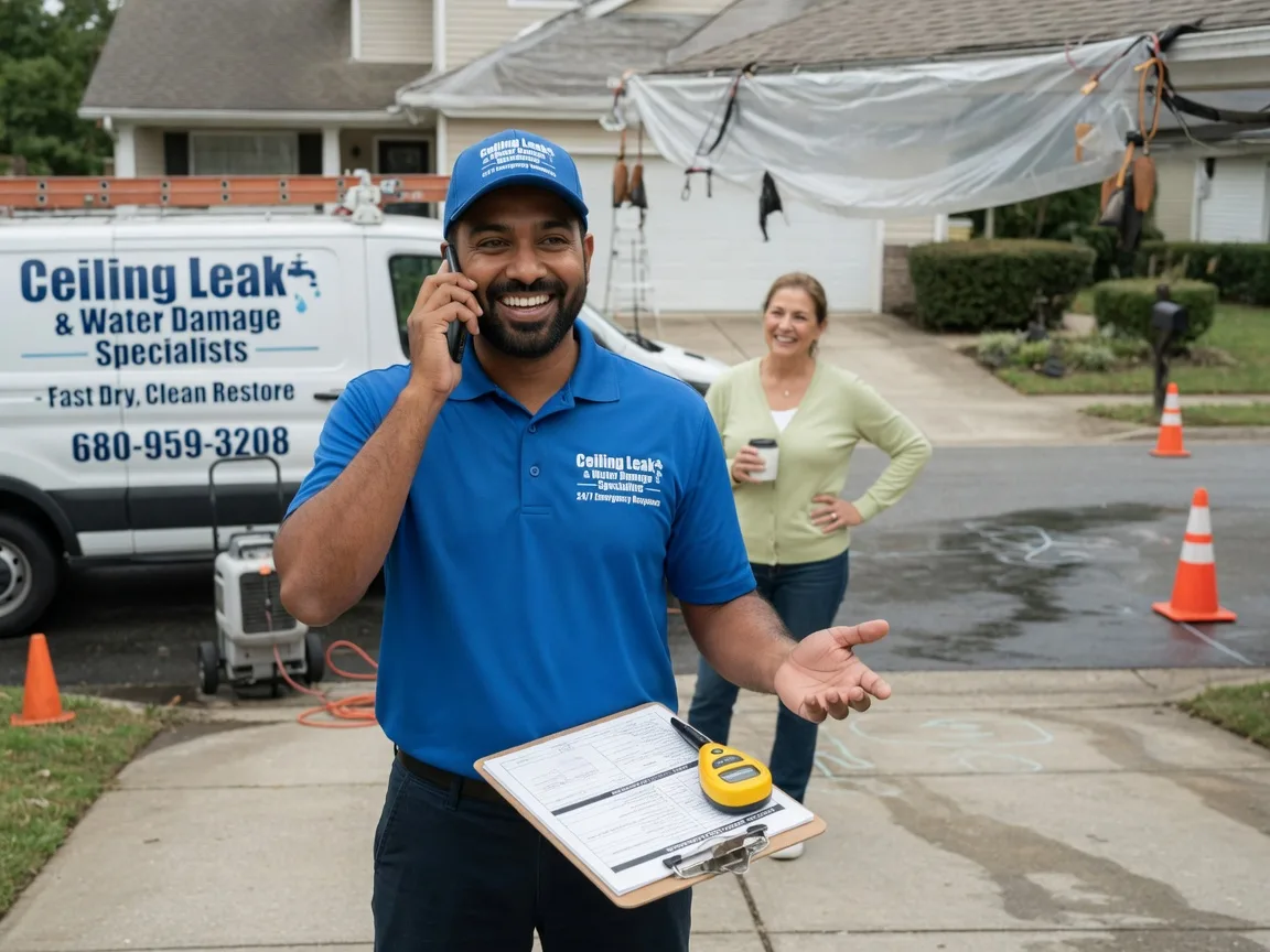 Ceiling Leak Cleanup Osborn, MO FAQs
